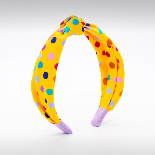 SUNSET POLKA DOT HEADBAND