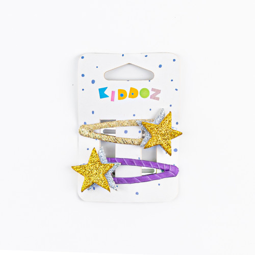 Glitter Star Hairclips