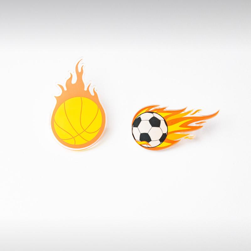 BASKETBALL - FOOTBALL PINS