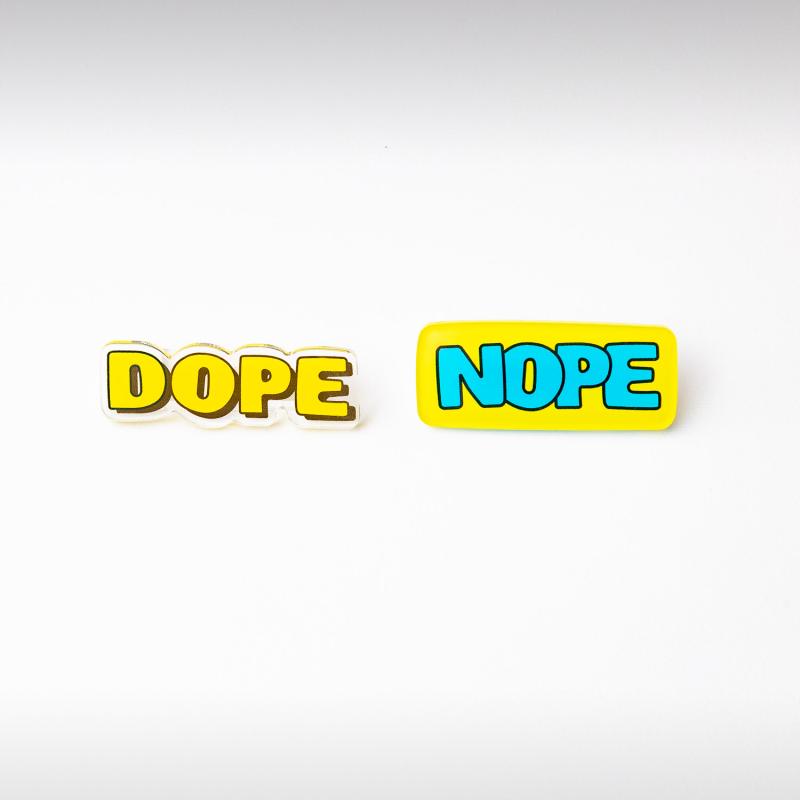 NOPE - DOPE PINS